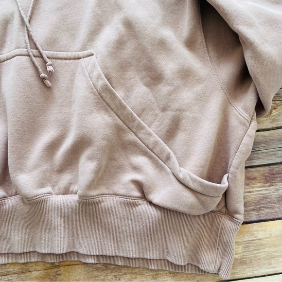 Nike Sportswear Womens Over-Oversized Pullover Hoodie Pink Center Swoosh Medium - Picture 3 of 10